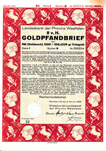 Goldpfandbrief landesbank der - goldpfandbrief,