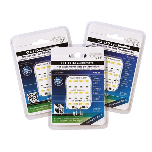Led ersatzleuchtmittel für - 3x,