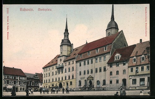 Rosswein marktplatz mit - marktplatz,