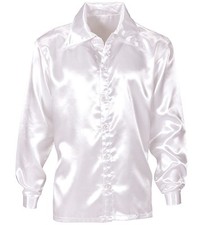 70er Jahre Discohemd aus Satin