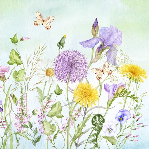 Servietten papier 33x33cm - 20,