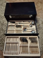 12-TEILIGES Bicolor Edelstahl