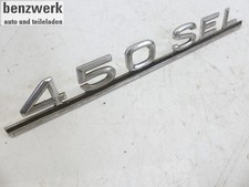 Mercedes W116 Emblem Typenschild Heckklappe 450SEL 1168171515 ✔️