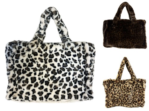 Teddyfell leopard shopper - leopard,