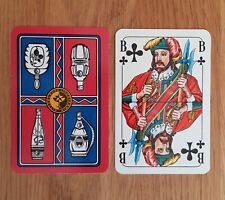 DDR Skat Kartenspiel Altenburger Likörfabrik Reklame Werbung Skatkarte Skatspiel