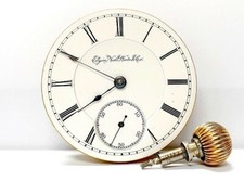 Elgin Natl Watch Co. Handaufzug Taschenuhr Werk #2123462 um 1887
