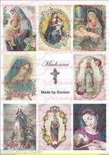 Shabby vintage bügelbild - shabby,