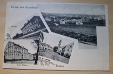 Alte Postkarte, Brambach
