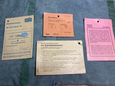 1970s Solo Mofa 712 orginal Betriebserlaubnis operating license  motor vespa