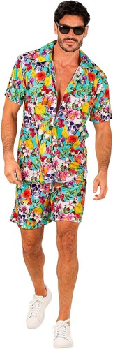 Hawaihemd für herren 80er - für,