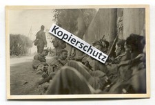 Repro Griechenland Fallschirmjäger Paratrooper Kampfpause auf Kreta