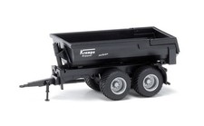 Wiking 038819 | Krampe Halfpipe Muldenkipper | schwarz | 1:87