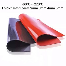 Silikonplatte Rot/ Schwarz