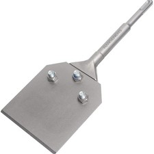 Spachtelmeißel SDS-Plus, 250x100 mm, Fußbodenkleber, Fliesenkleber, PVC