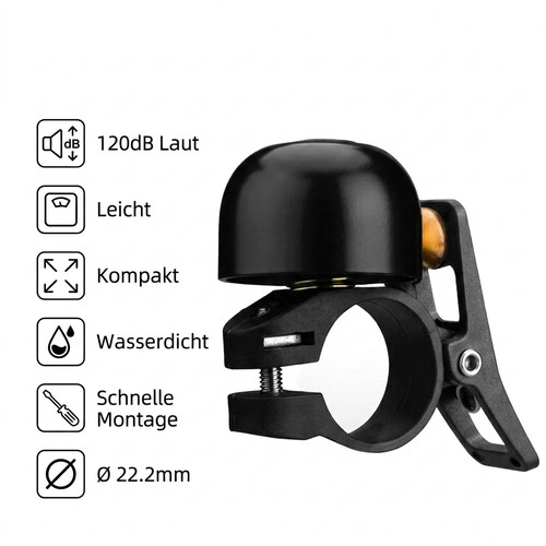 Fahrradklingel 120db laut - fahrradklingel,