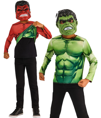 Wendbares hulk kinderkostüm - wendbares,