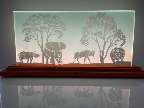 Led dekoleuchte afrika - led,