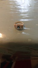 Ring gold mit saphir - mit,