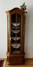 Vitrinenschrank eiche rustikal - vitrinenschrank,