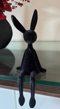 Kantenhocker Hase schwarz