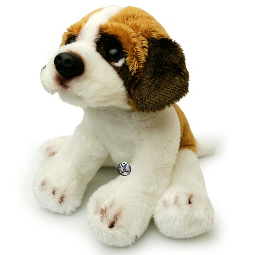 Bernhardiner kuscheltier hund - bernhardiner,