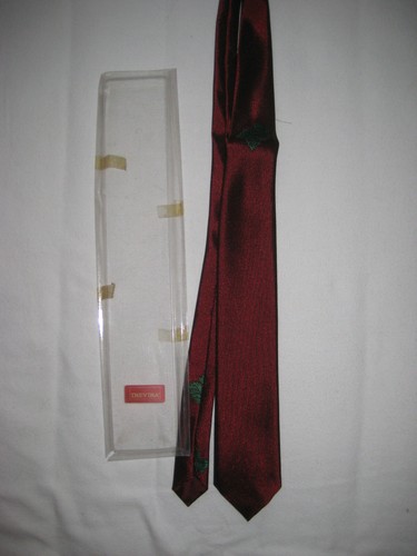 Trevira krawatte rot - trevira,