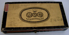 Antike Holz Zigarren Kiste RuC "KÖNIGSWÜRDE"~ 1920 Scharnierdeckel RINN  CLOOS