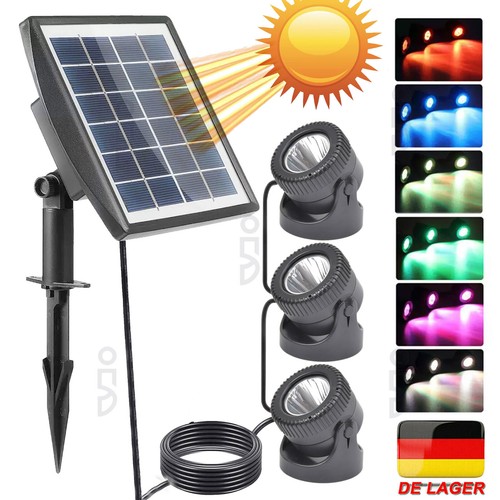 Led solar gartenstrahler - led,
