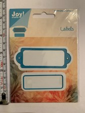 * Stanzschablone * Label * Joy! Crafts