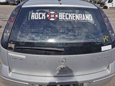 Opel Corsa C Heckklappe Klappe Deckel hinten mit Scheibe 5trg Z157 Starsilber