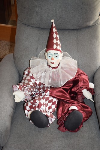 Pierrot vintage clown - vintage, harlekin