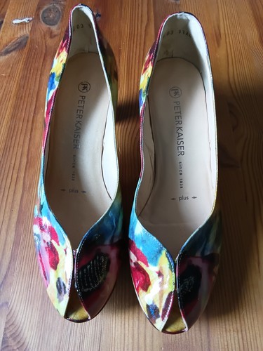Damen pumps peeptoe 1 - gr, 5