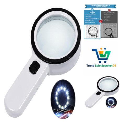 Nazano lupe mit led - nazano,
