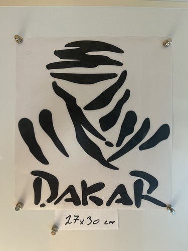 Dakar stickers 27x30cm - dakar,
