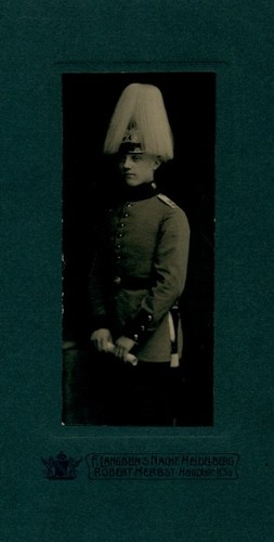 Foto grenadier mit - foto, federbusch