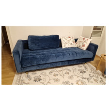Modernes blaues sofa - sofa, aus