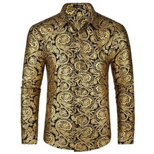 Mens satin shirts - shirts, sleeve