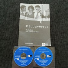 Découvertes Fit für Tests und Klassenarbeiten Band 1 - Lösungsheft und 2 CDs