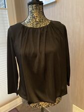H & M Bluse Shirt Gr. M schwarz