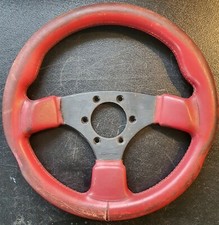 Raid HP Dino Sportlenkrad 30 cm Typ 13 KBA 70155 Lenkrad rot