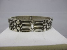 70er design armband - 70er, silber