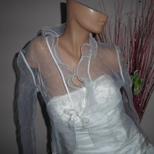 Brautjacke 38 S NEU creme