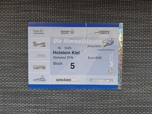 Eintrittskarte chemnitzer - chemnitzer, fc