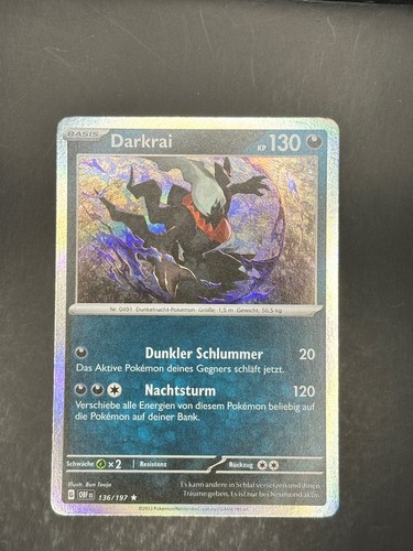 Darkrai 136 197 rare obsidian - 136/197,
