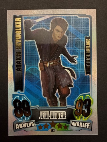 Star wars force attax - force, serie