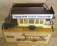 VEB DDR Alt Berliner Bus Daimler 1911 H0 1:50