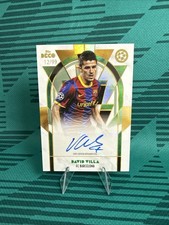 Topps Deco 24/25 Barca David Villa /99 Autogramm Barcelona Auto 