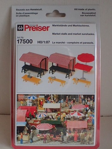 Preiser marktstände tische - preiser,