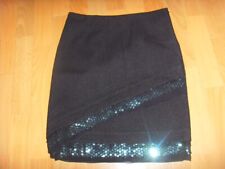 LUXUS*LAURA BIAGIOTTI*Damen Rock*Wolle*Stoff *Schnäppchen*Anthrazit*Dg.36*Neuw.