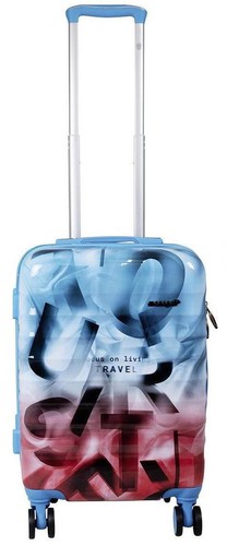 Hartschale reise koffer print - hartschale,